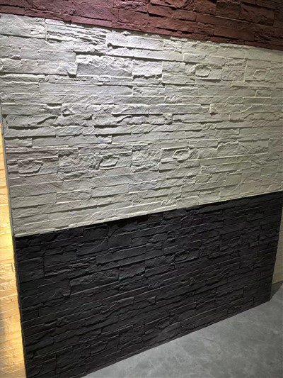 לוחות קיר אבן גמישים פנימיים חיצוניים