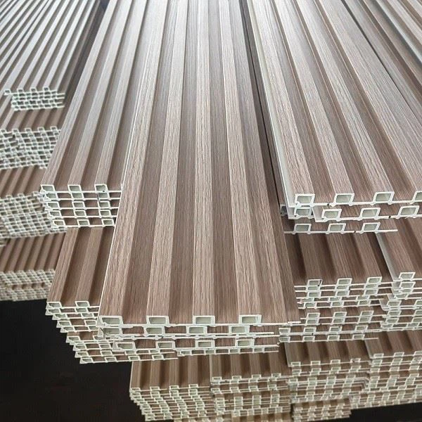 Indoor Wpc Wall Panel Ceiling Wpc Slat Panel Cover Marble Color