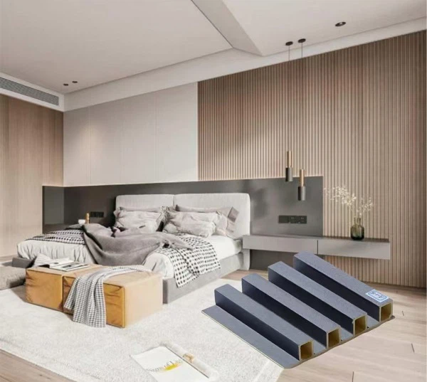 תקרת לוח קיר WPC מקורה