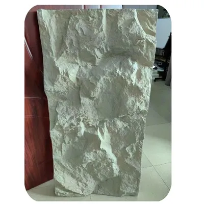 לוחות קיר אבן סלע PU לוחות קיר פנים מלאכותיים