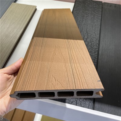 WPC גדר גינה חיפוי קיר חיצוני WPC פאנל קיר חיצוני WPC PANEL